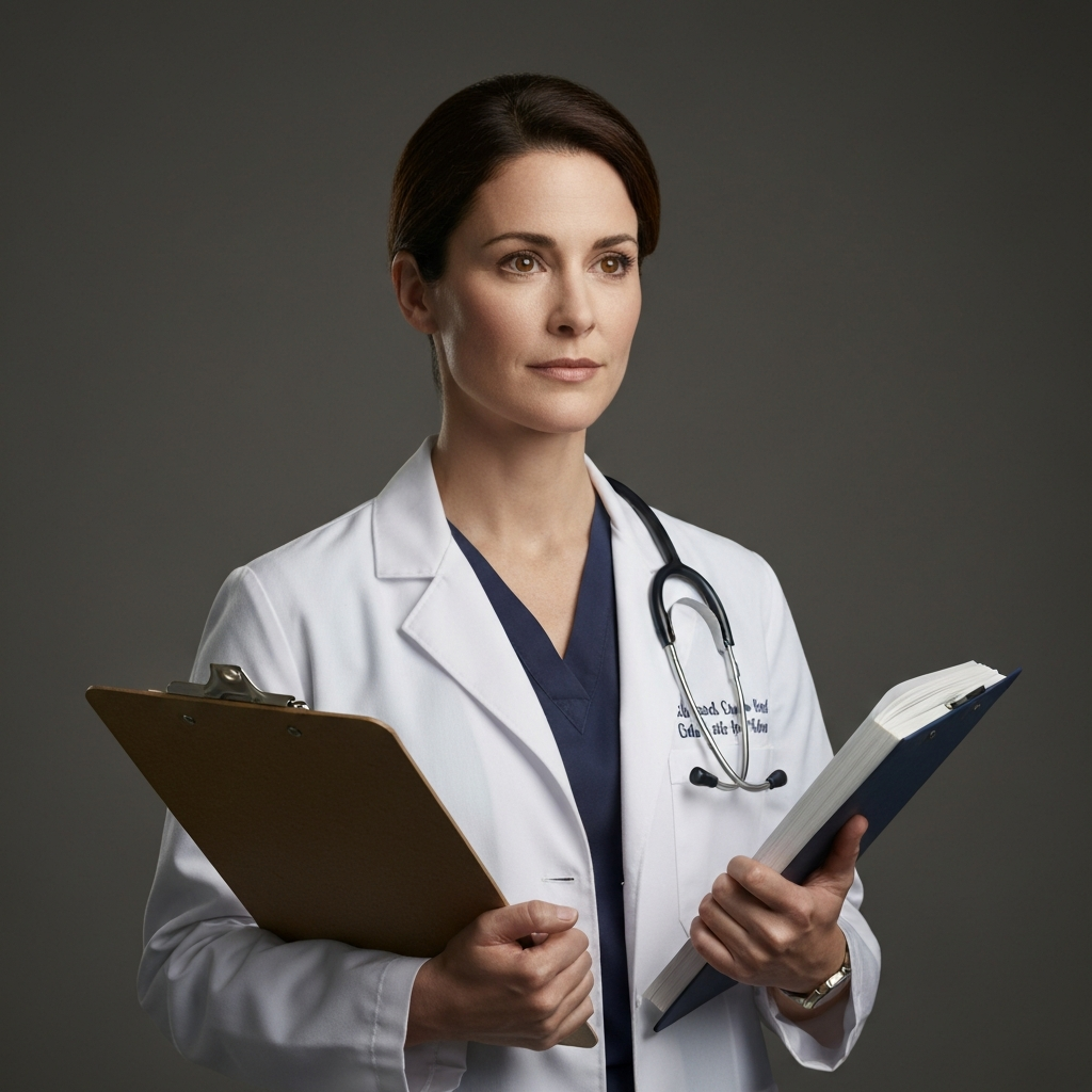 Portrait of Dr. Elara Voss