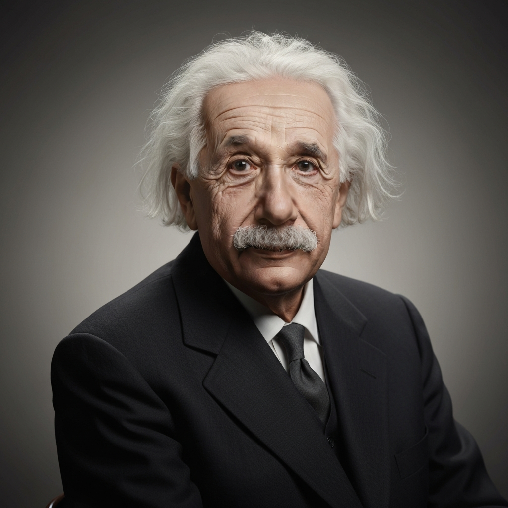 Portrait of Albert Einstein