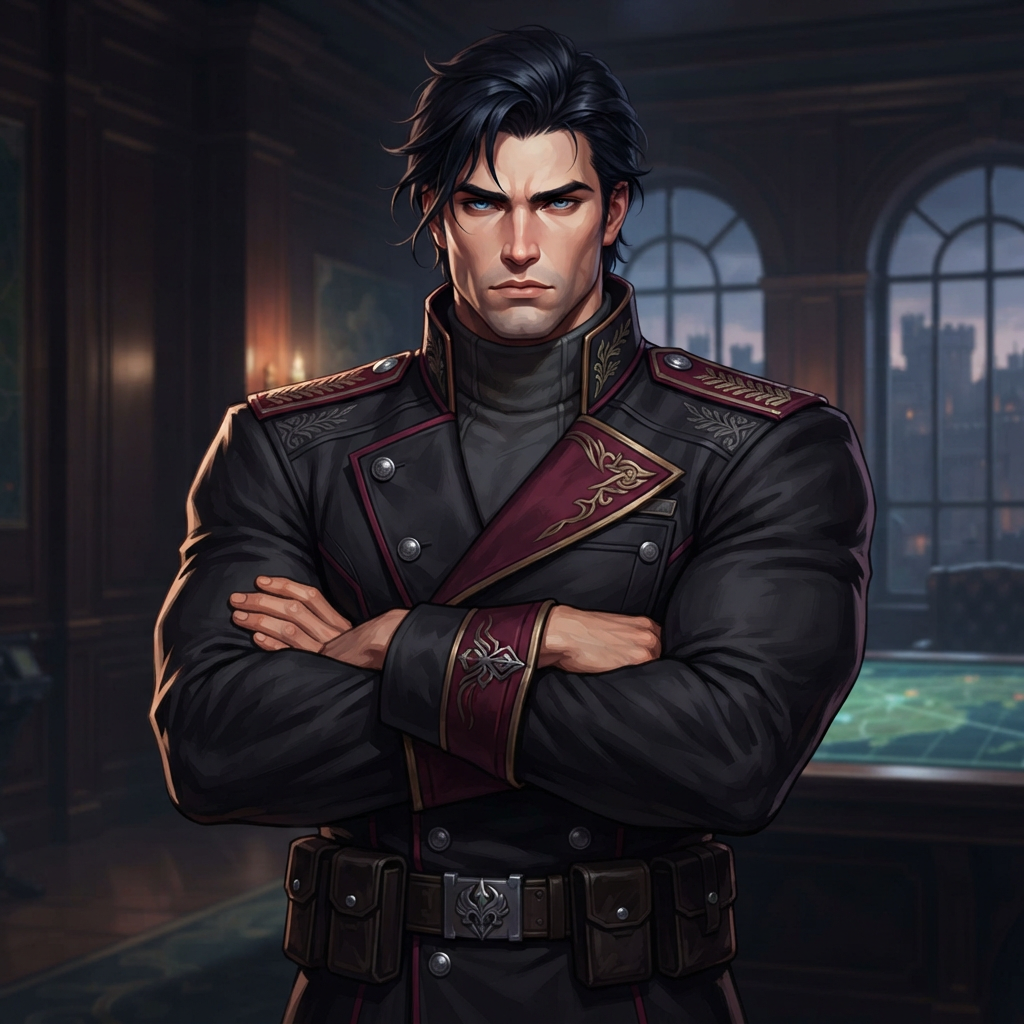 Portrait of Kieran Aurelius Shadowstalker