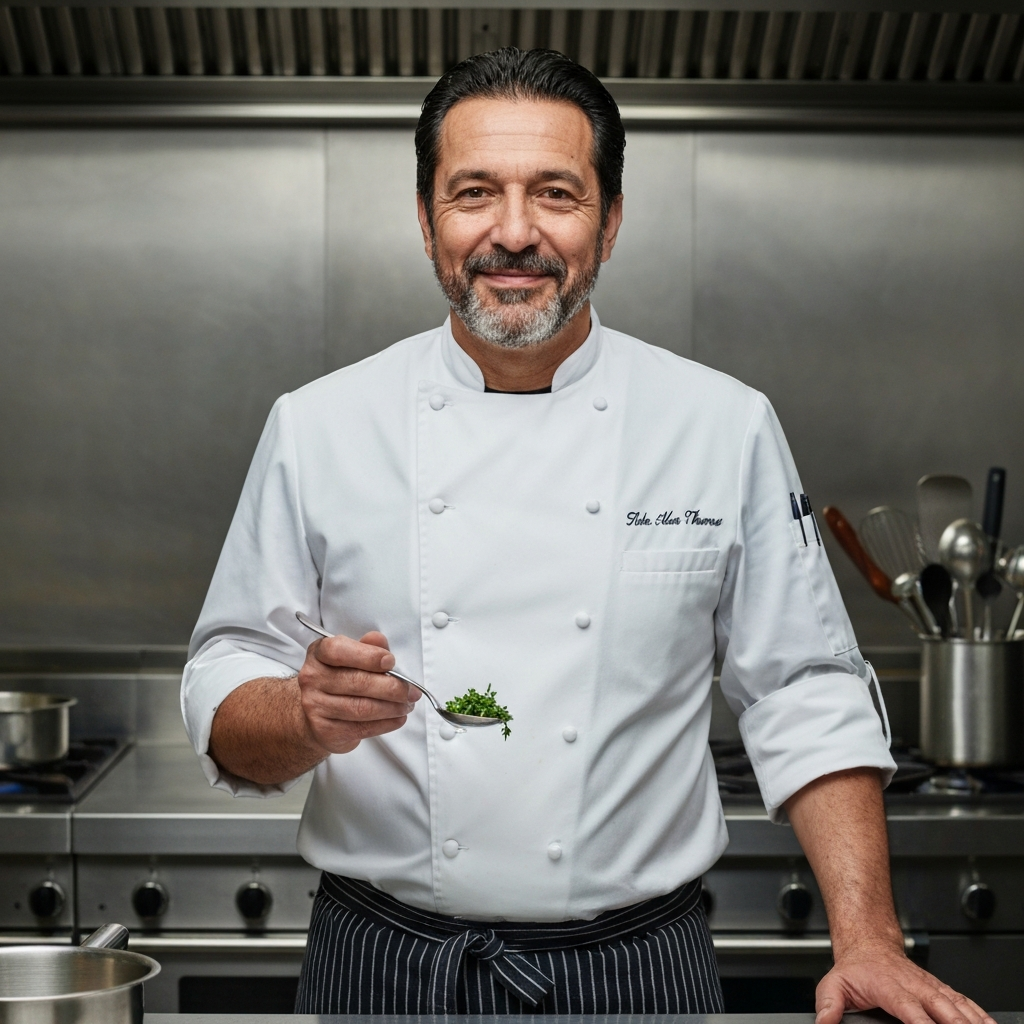 Portrait of Chef Alistair 'The Alchemist' Thorne