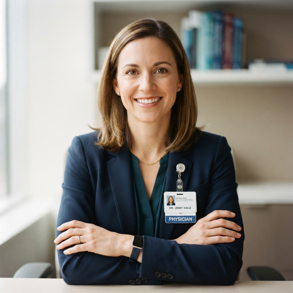 Portrait of dr. Jenny Smile