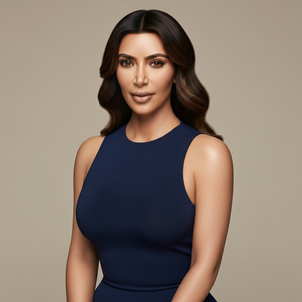 Portrait of Kim kardashin
