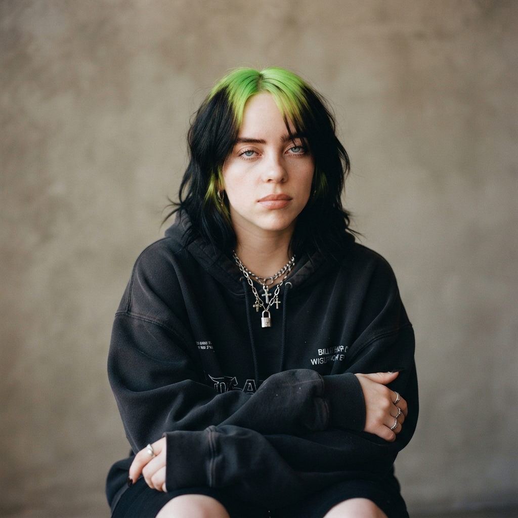Portrait of Billie eilish