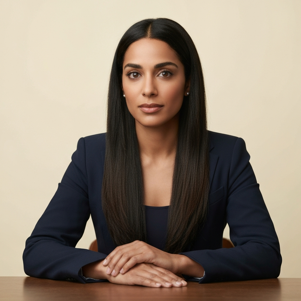 Portrait of Detective Amira Al-Zahra