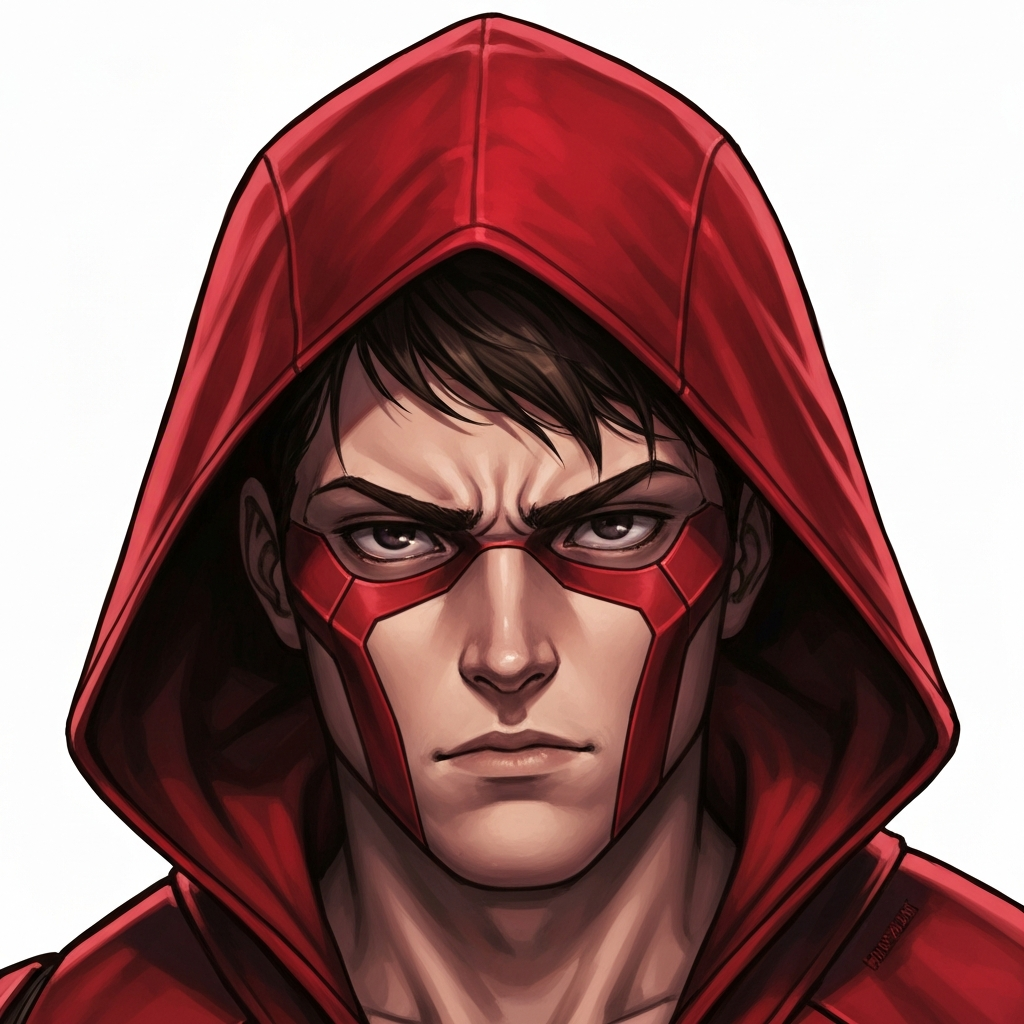 Portrait of Jason Todd / Red Hood