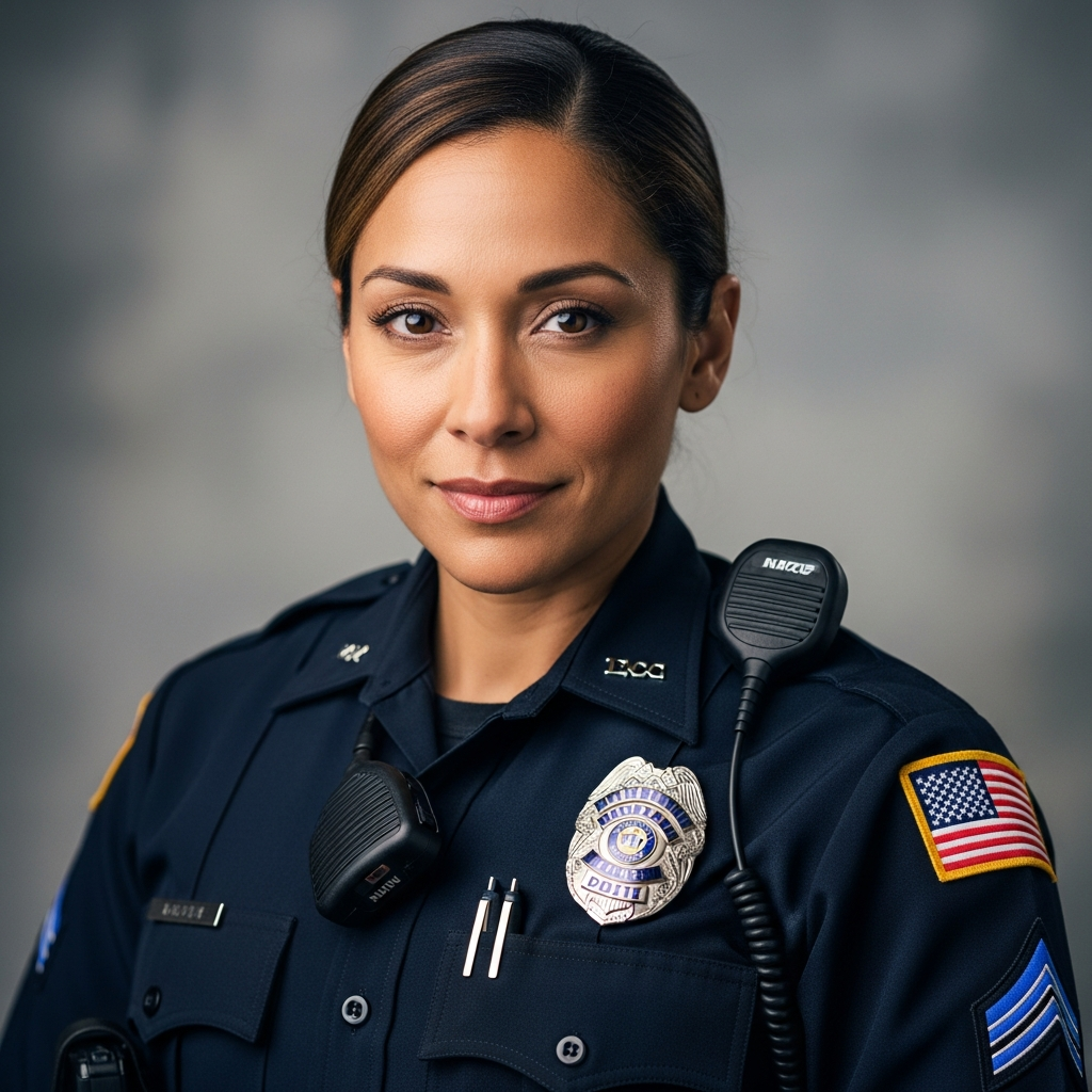 Portrait of Officer Kiana 'Kiki' Vance