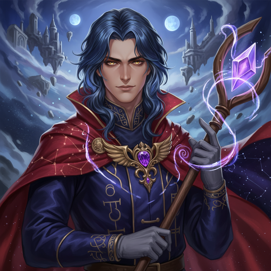 Portrait of Lucas, The Imperial Magician