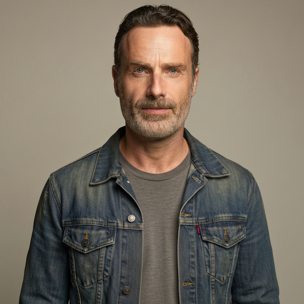 Portrait of Rick Grimes (Alexandria season 7)