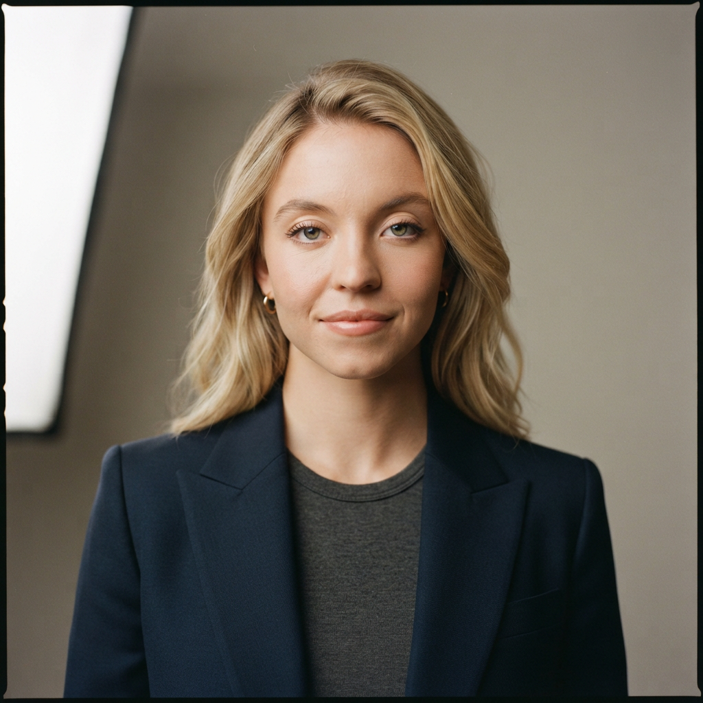 Portrait of Sydney Sweney