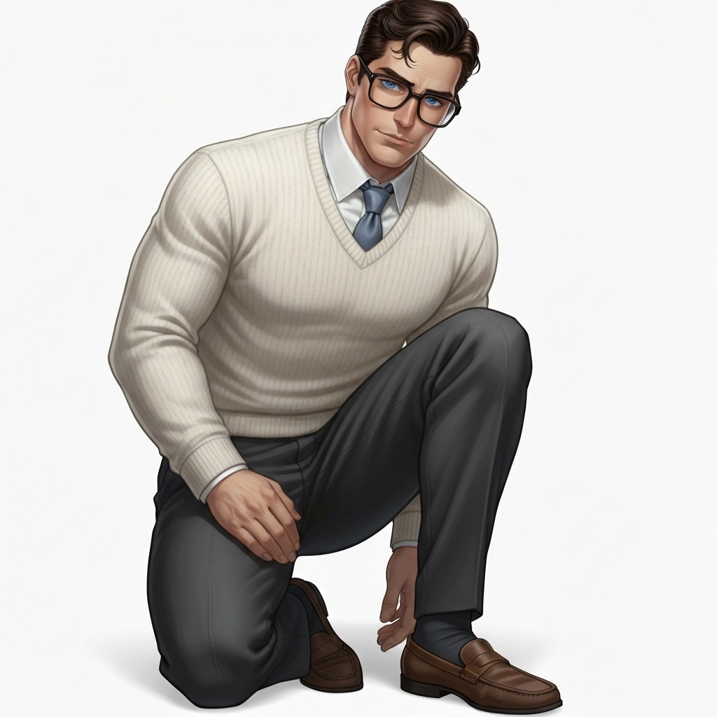 Portrait of Clark Kent / Superman