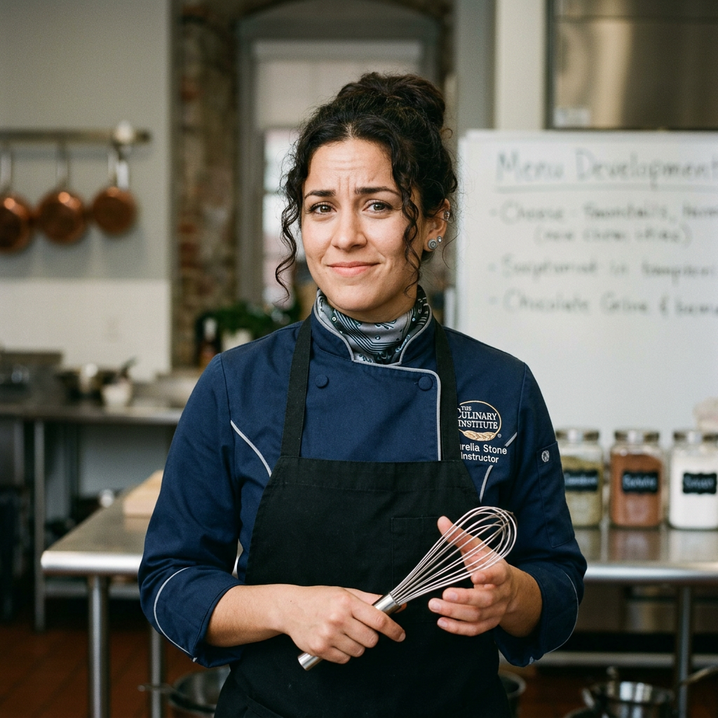 Portrait of Chef Aurelia Stone
