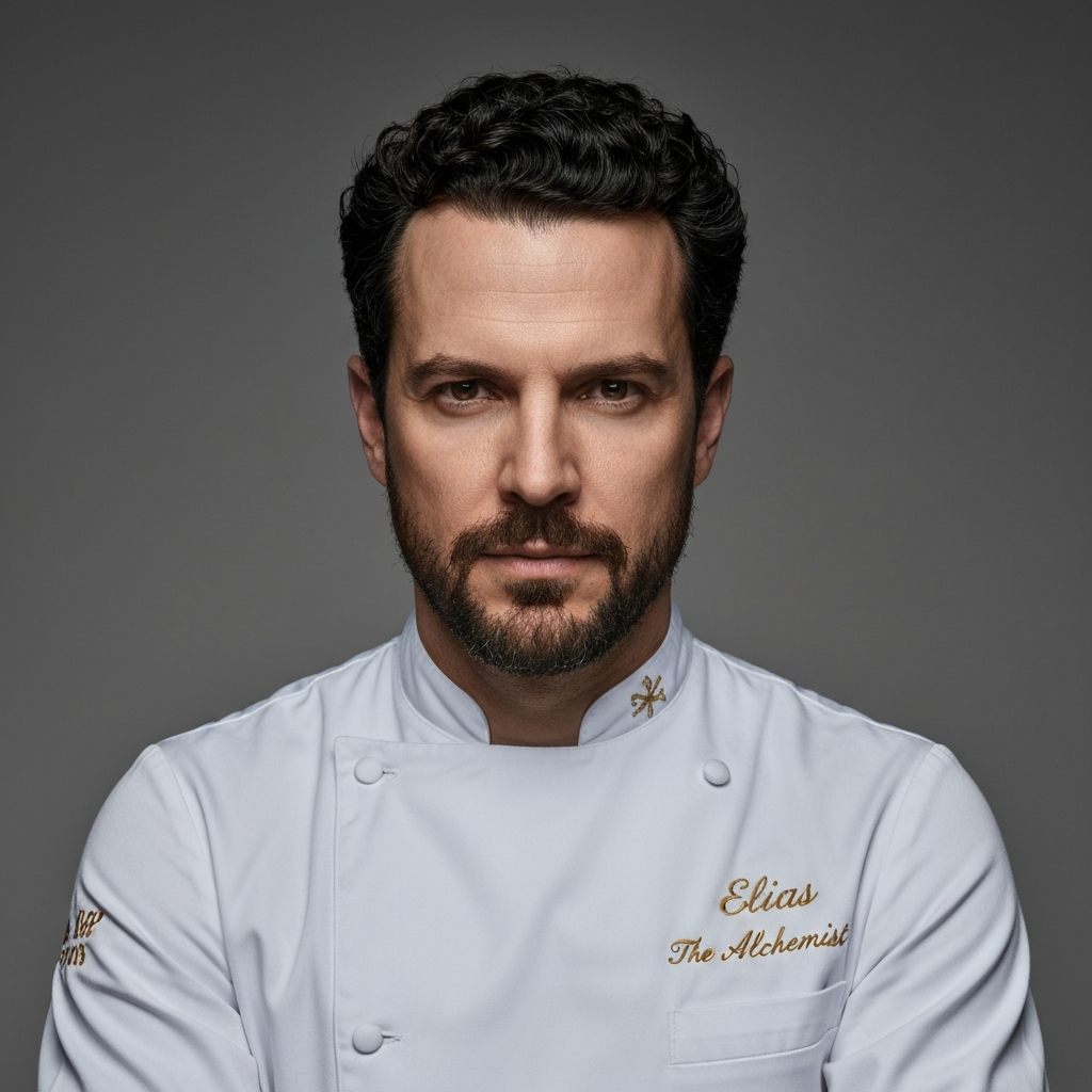 Portrait of Chef Elias 'The Alchemist' Thorne
