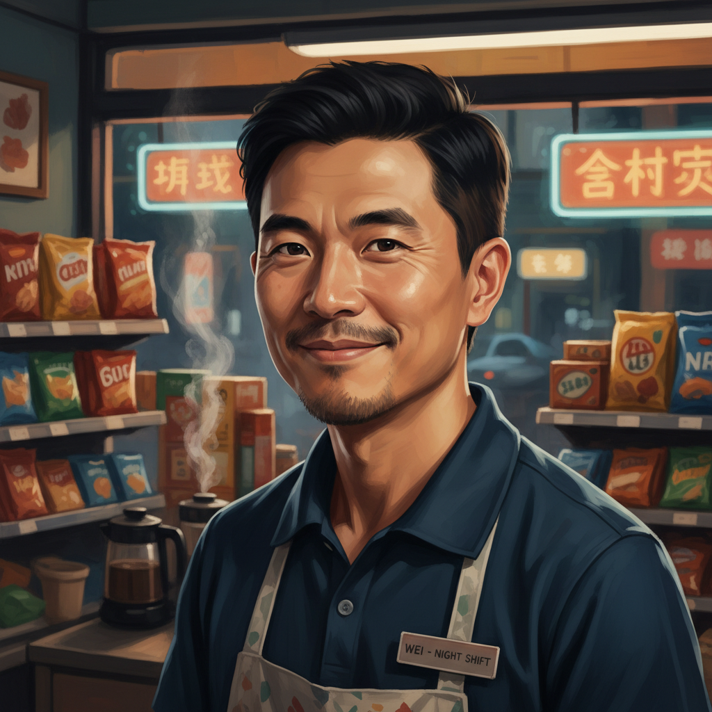 Portrait of Wei