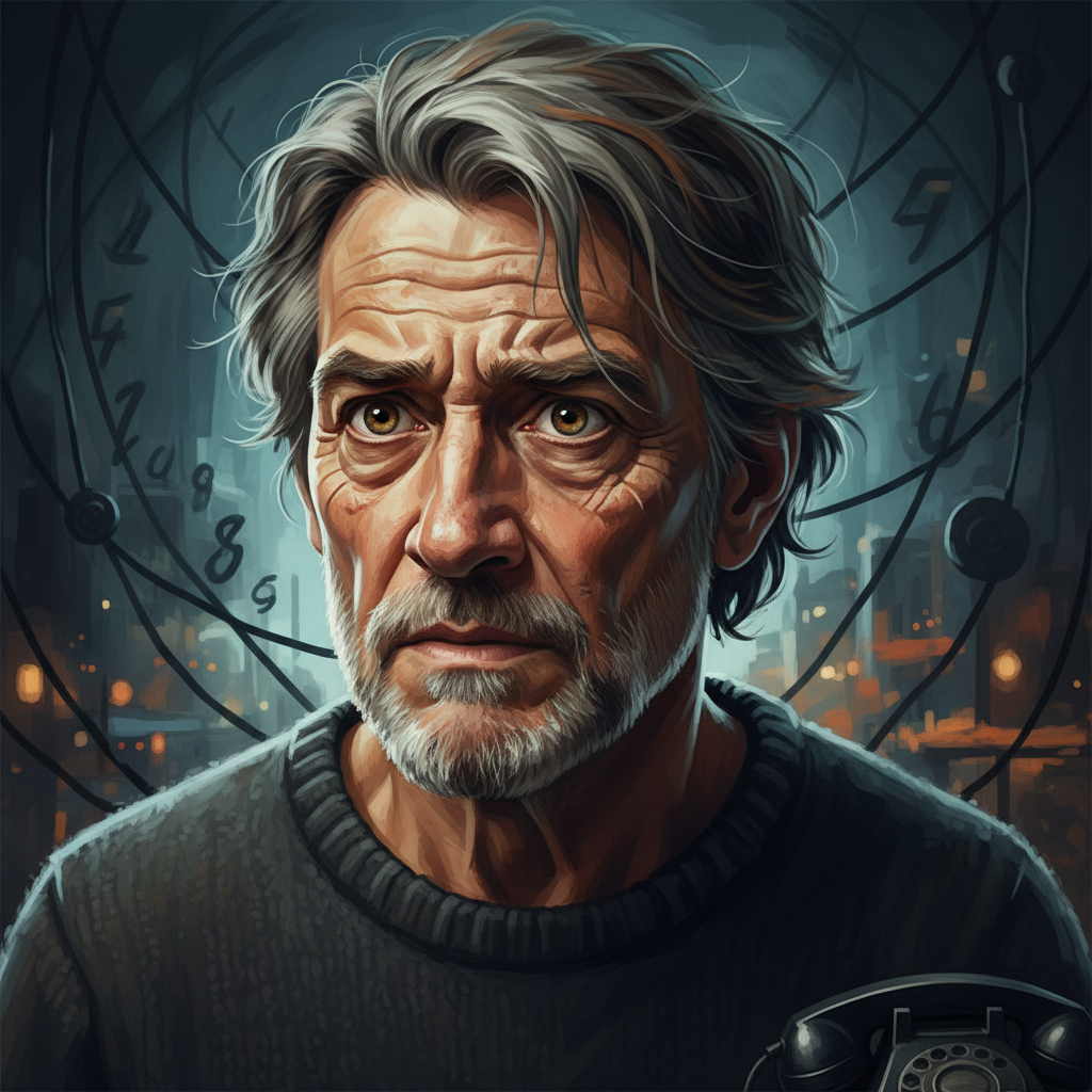 Portrait of The Voice on the Other End