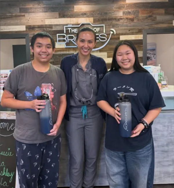 Dr. Benson with patient – moment 2