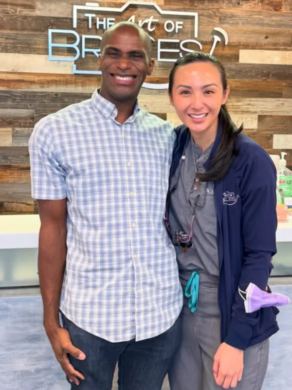 Dr. Benson with patient – moment 7