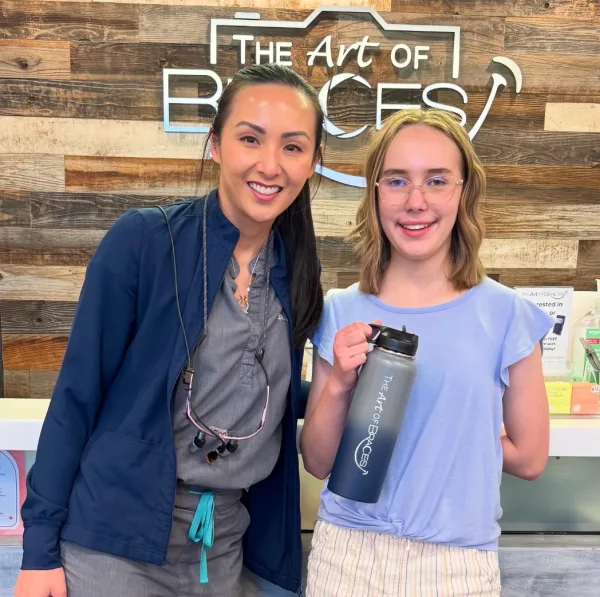 Dr. Benson with patient – moment 9