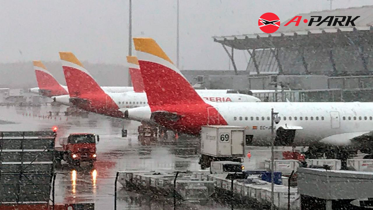 Para los días de lluvia, nada mejor que aparcar en la puerta.