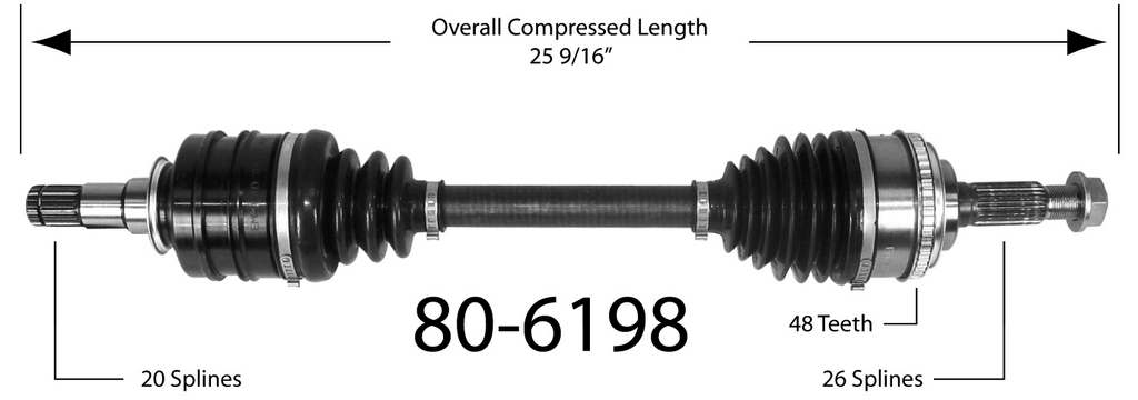 1998 toyota tacoma cv axle #2