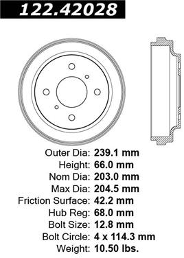 Nissan versa brake drums #2