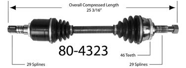 1997 Nissan pathfinder cv axle #9