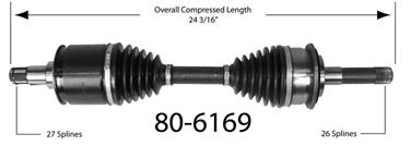 1999 toyota tacoma cv axle #2