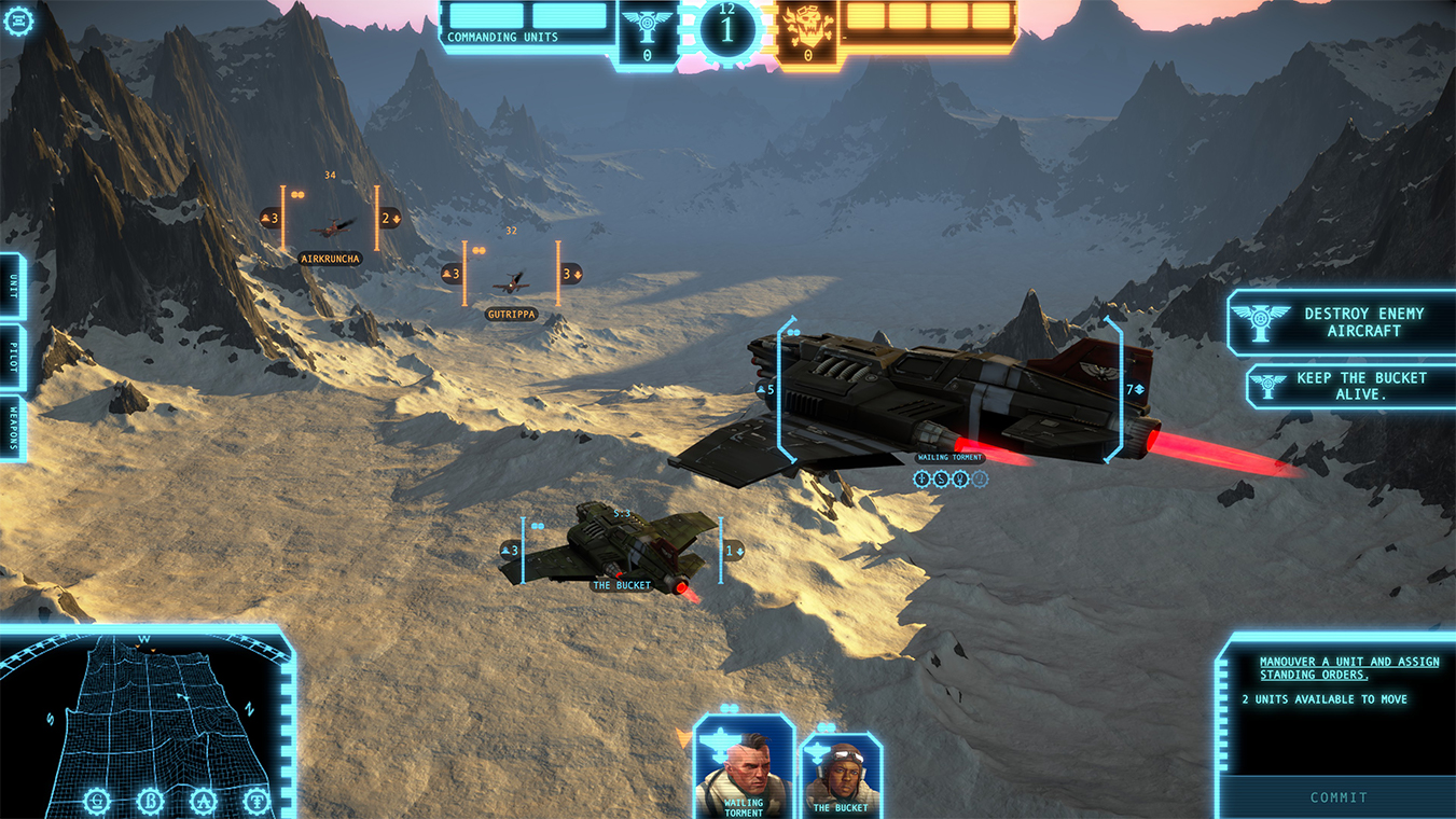 Aeronautica Imperialis: Flight Command Screenshot 1