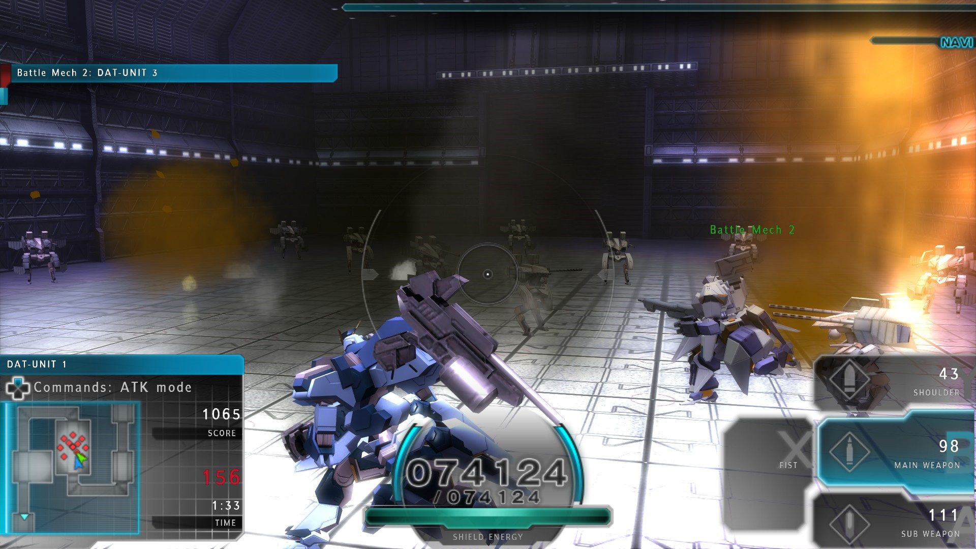 Assault Gunners HD Edition Screenshot 1