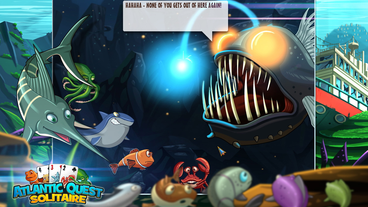 Atlantic Quest Solitaire Screenshot 1
