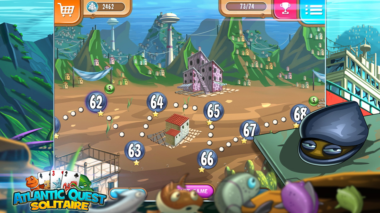 Atlantic Quest Solitaire Screenshot 4