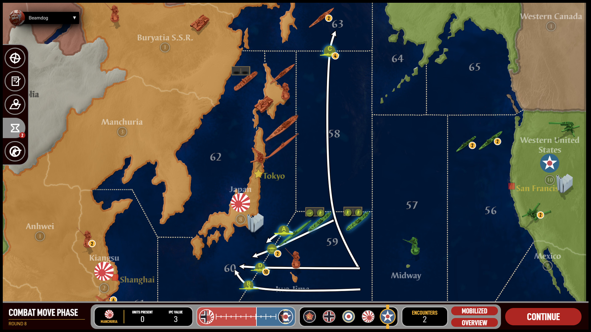 Axis & Allies Online Screenshot 4