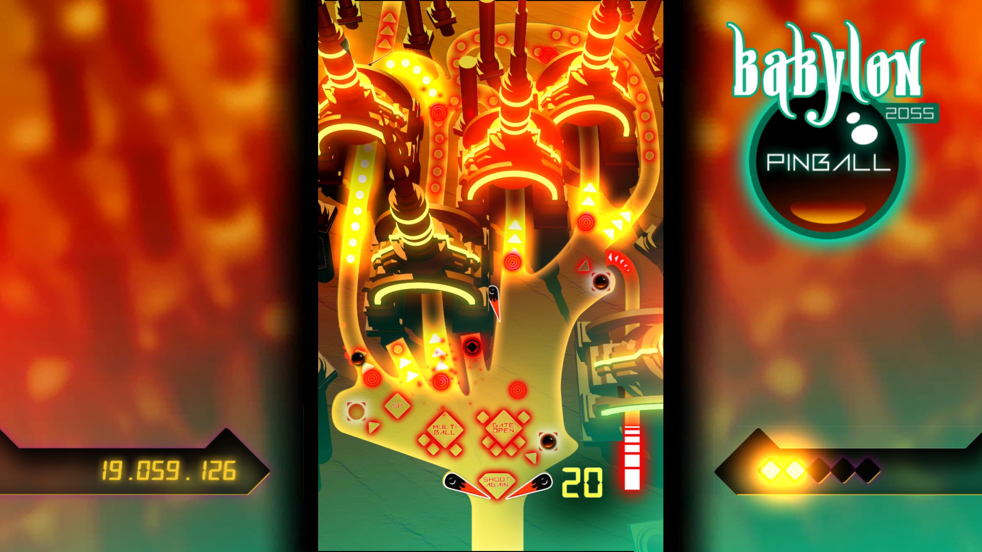 Babylon 2055 Pinball Screenshot 1