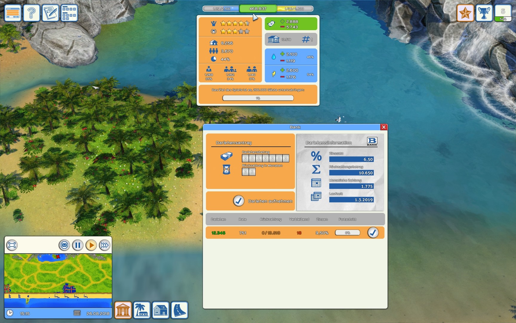 Beach Resort Simulator Screenshot 1