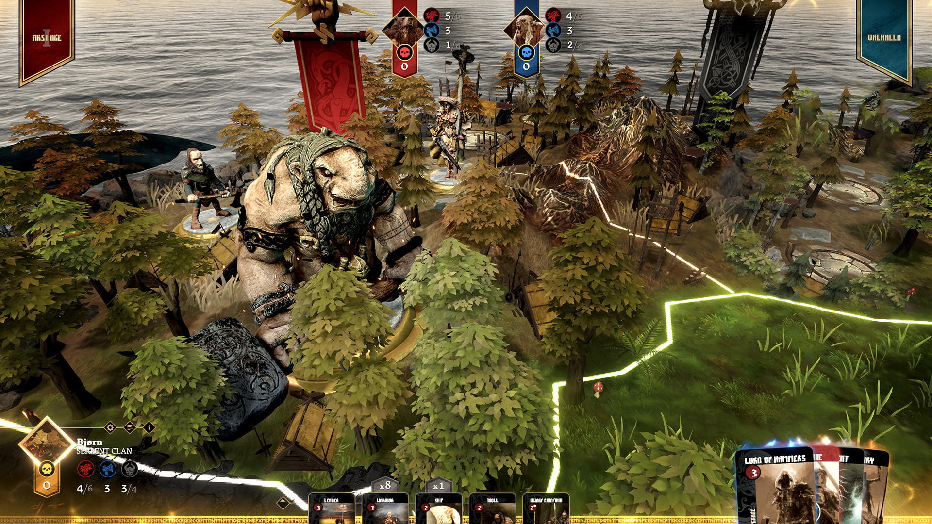 Blood Rage: Digital Edition Screenshot 4