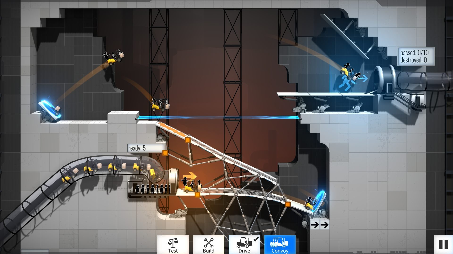Bridge Constructor Portal Screenshot 5