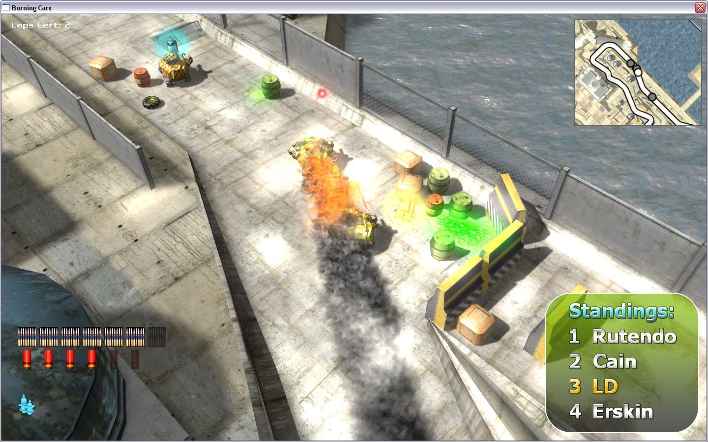 Burning Cars Screenshot 3