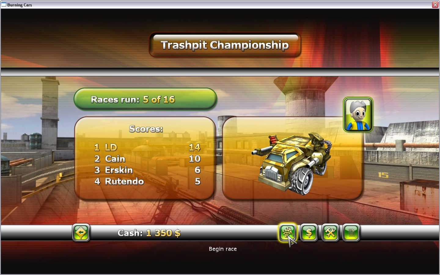 Burning Cars Screenshot 4