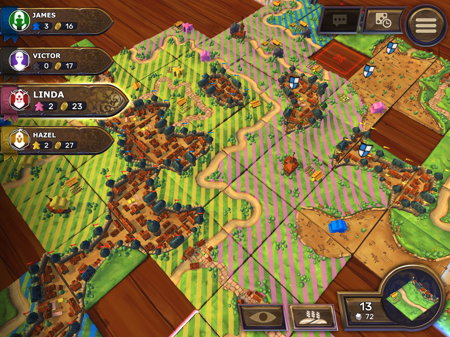 Carcassonne: The Official Board Game Screenshot 3