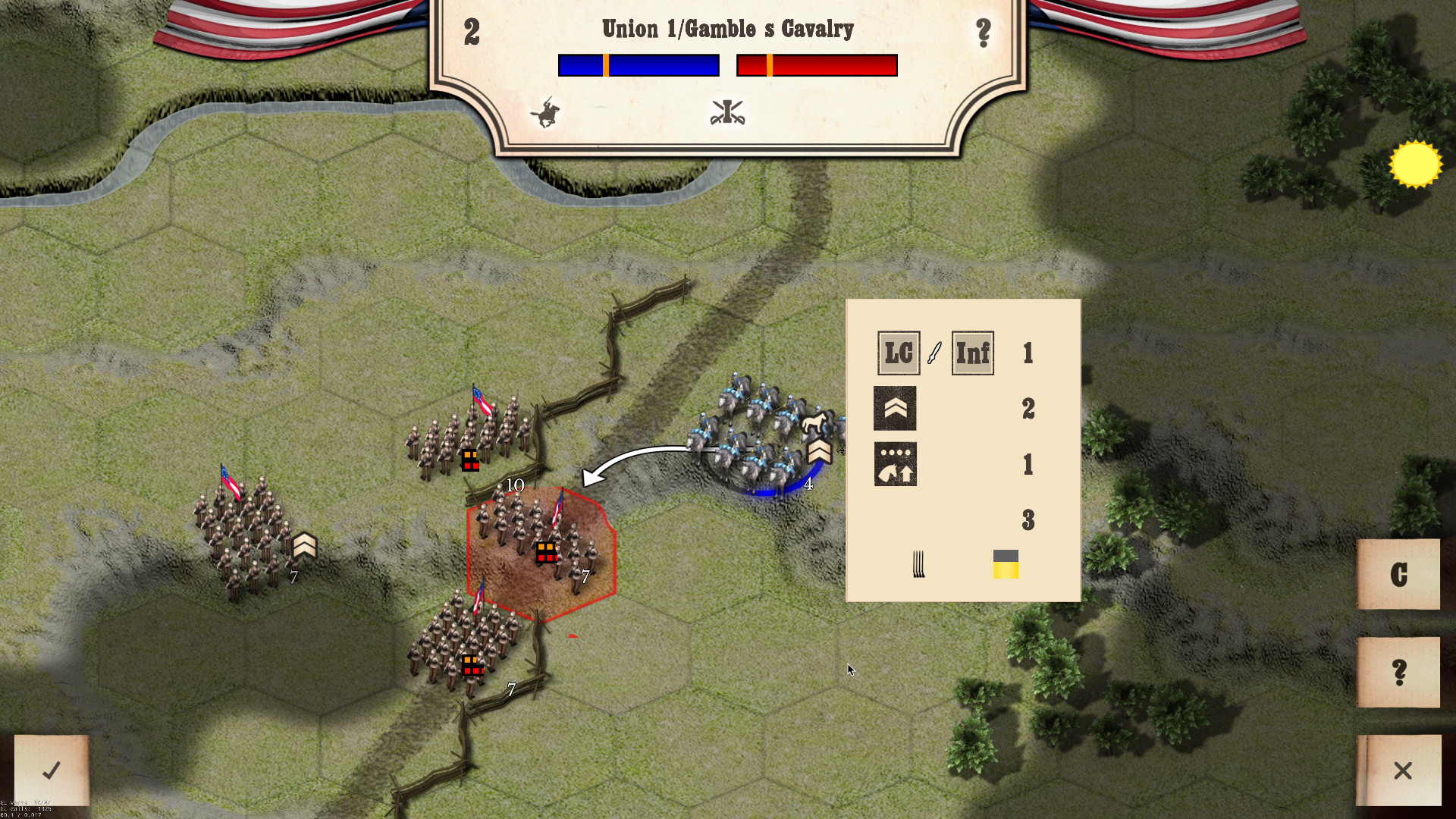 Civil War: Gettysburg Screenshot 2