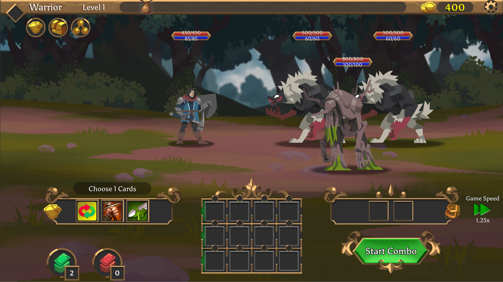 Combo Card Clashers Screenshot 1