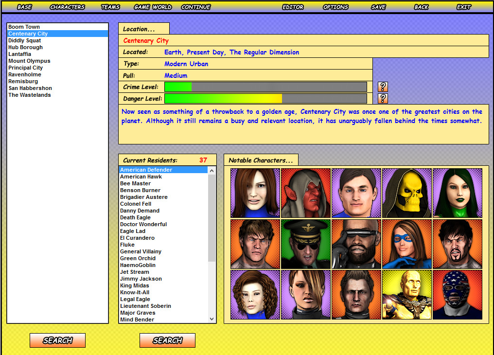 Comic Book Hero: The Greatest Cape Screenshot 1