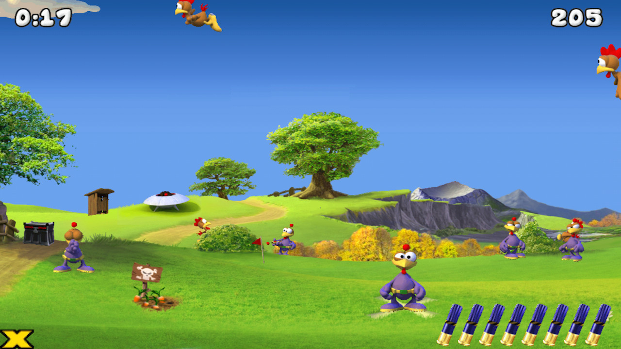 Crazy Chicken: Invasion Screenshot 2