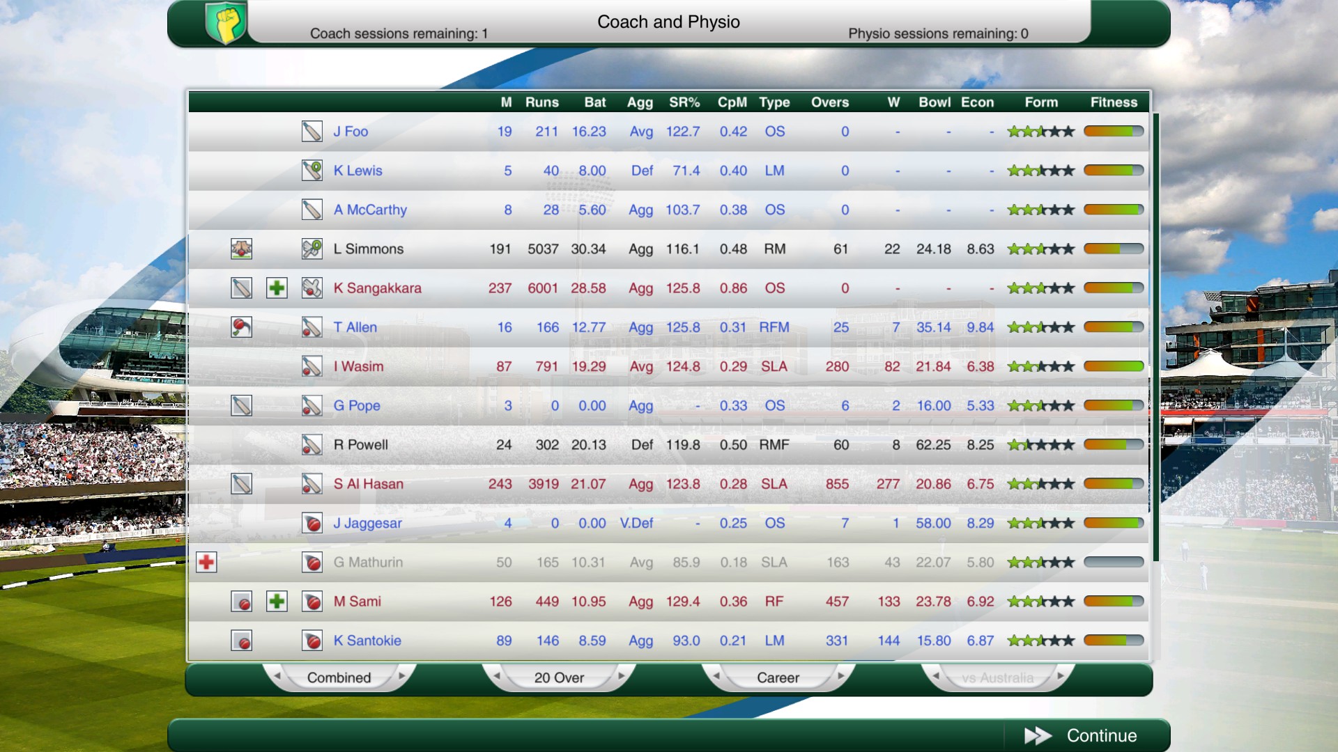 Cricket Captain 2017 Screenshot 2