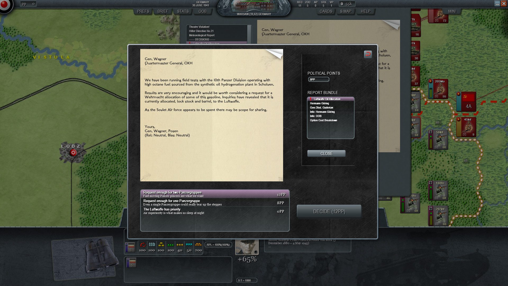 Decisive Campaigns: Barbarossa Screenshot 1
