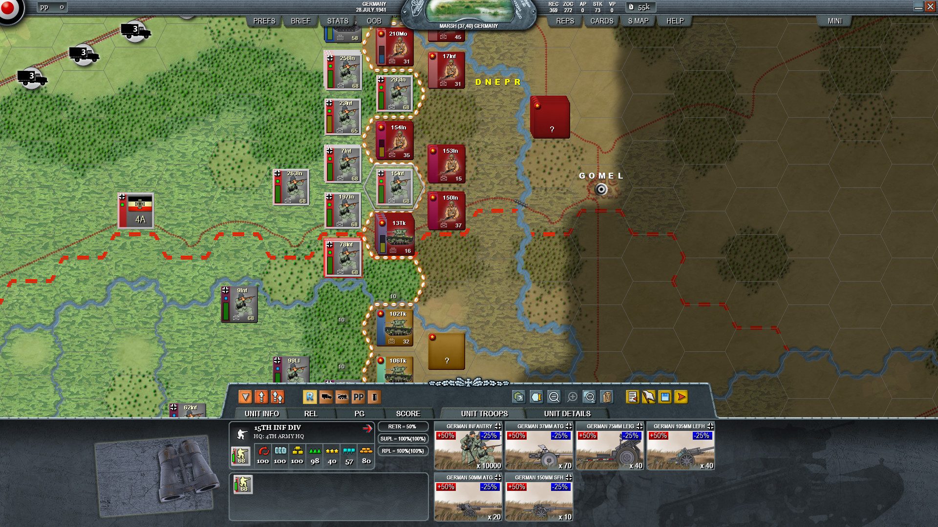 Decisive Campaigns: Barbarossa Screenshot 2