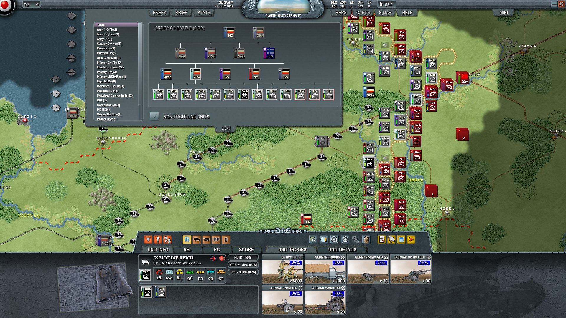 Decisive Campaigns: Barbarossa Screenshot 5