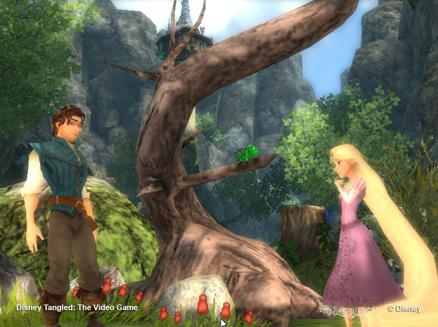 Disney Tangled: The Video Game Screenshot 1
