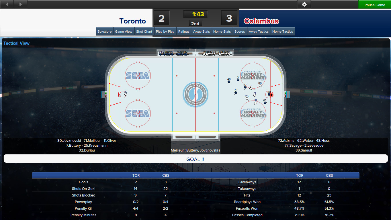 Eastside Hockey Manager Screenshot 1