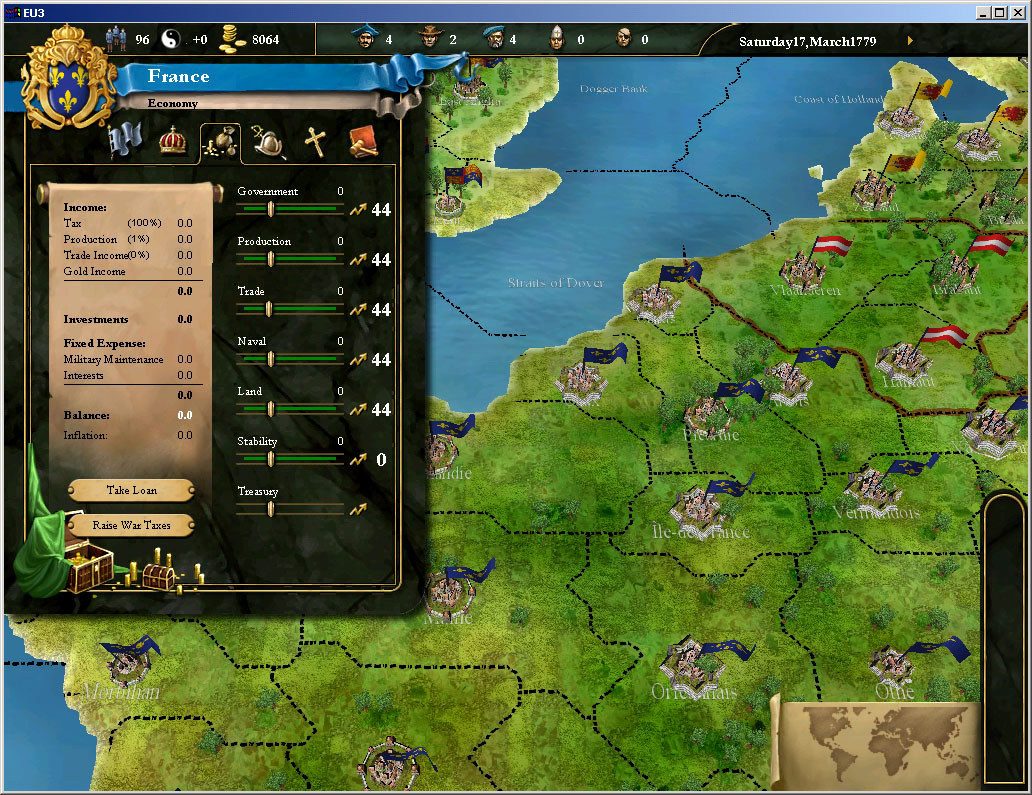 Europa Universalis III Screenshot 2