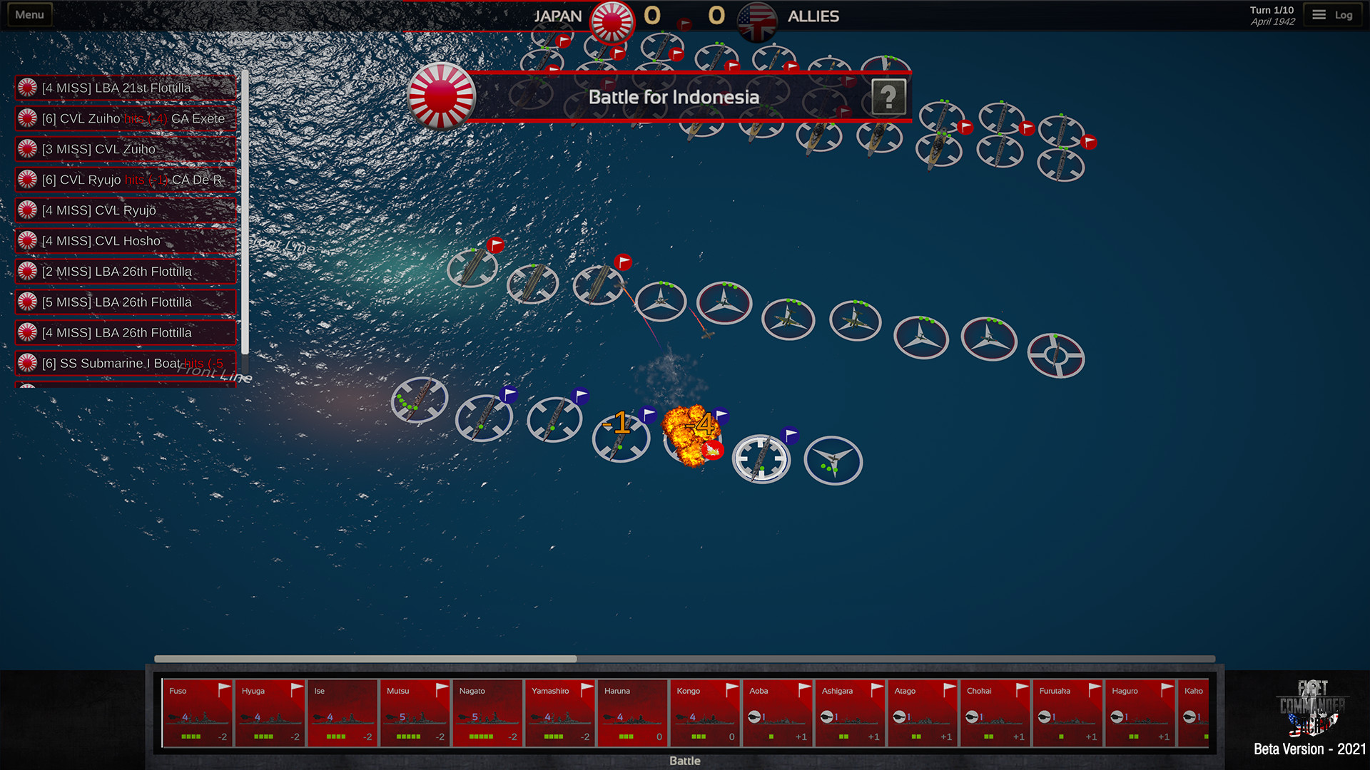 Fleet Commander: Pacific Screenshot 2